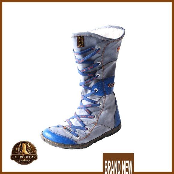 Shoes - Mid-Calf Boots with Faux Fur Lining Side Zipper Design Genuine Leather Upper